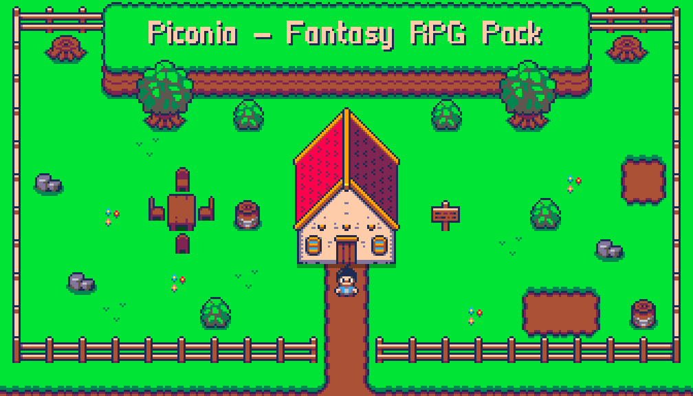 Piconia, Fantasy RPG Pack