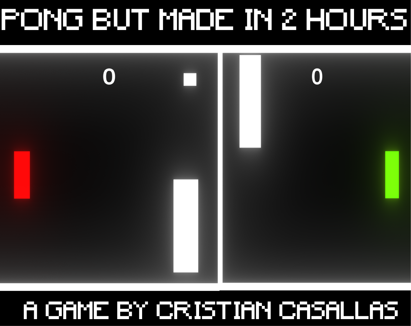Cover image for Pong But Made In 2 Hours