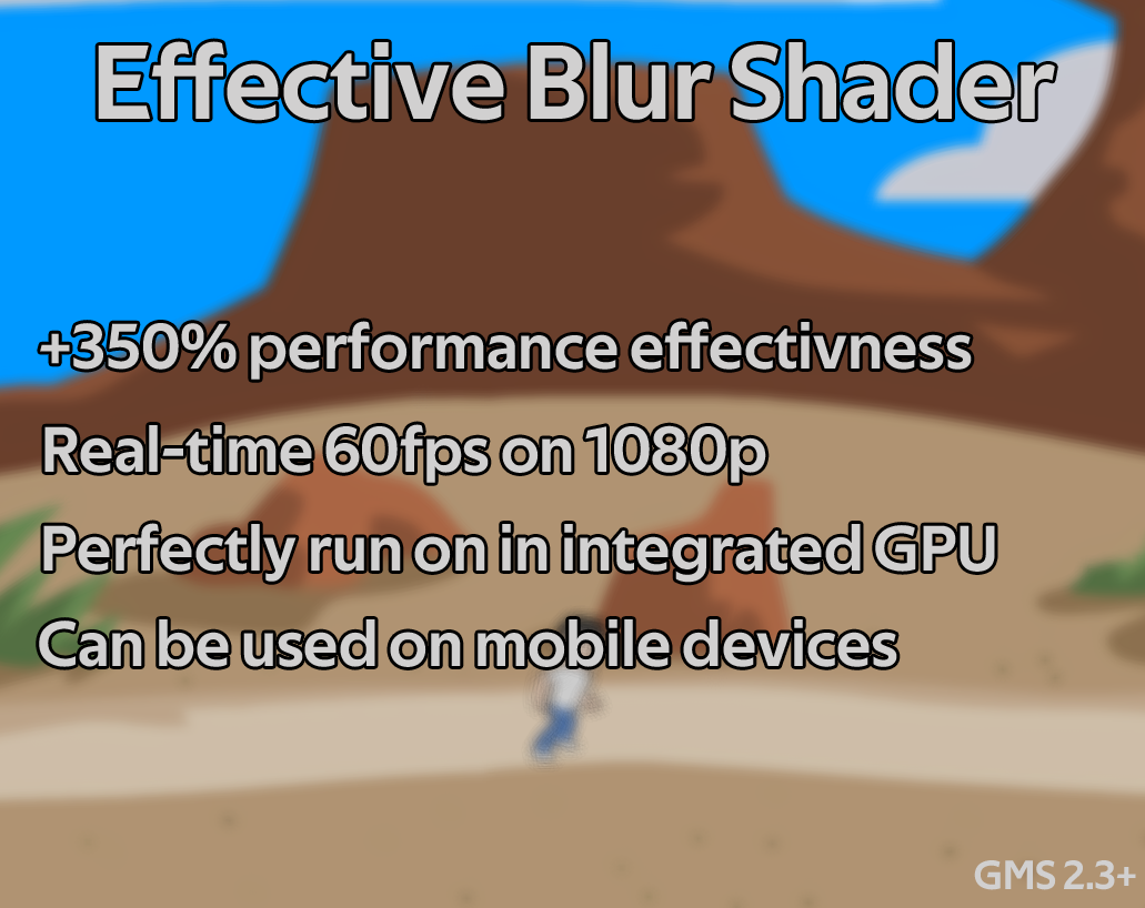 Effective Blur Shader by pixellstudio