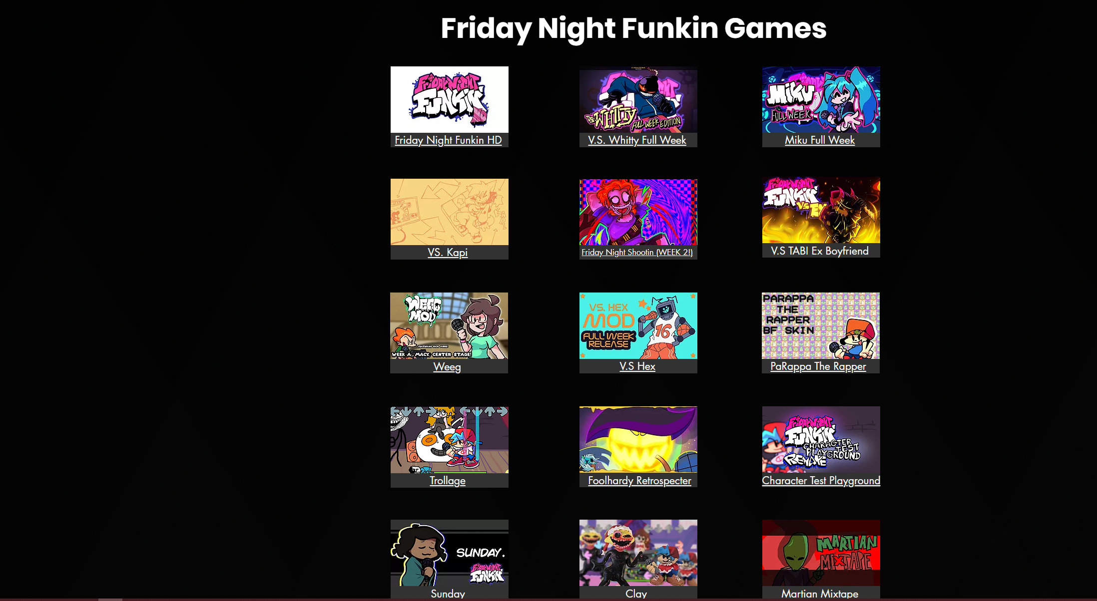 Friday Night Funkin Online Unblocked Games Mod Stream Chiller Friday