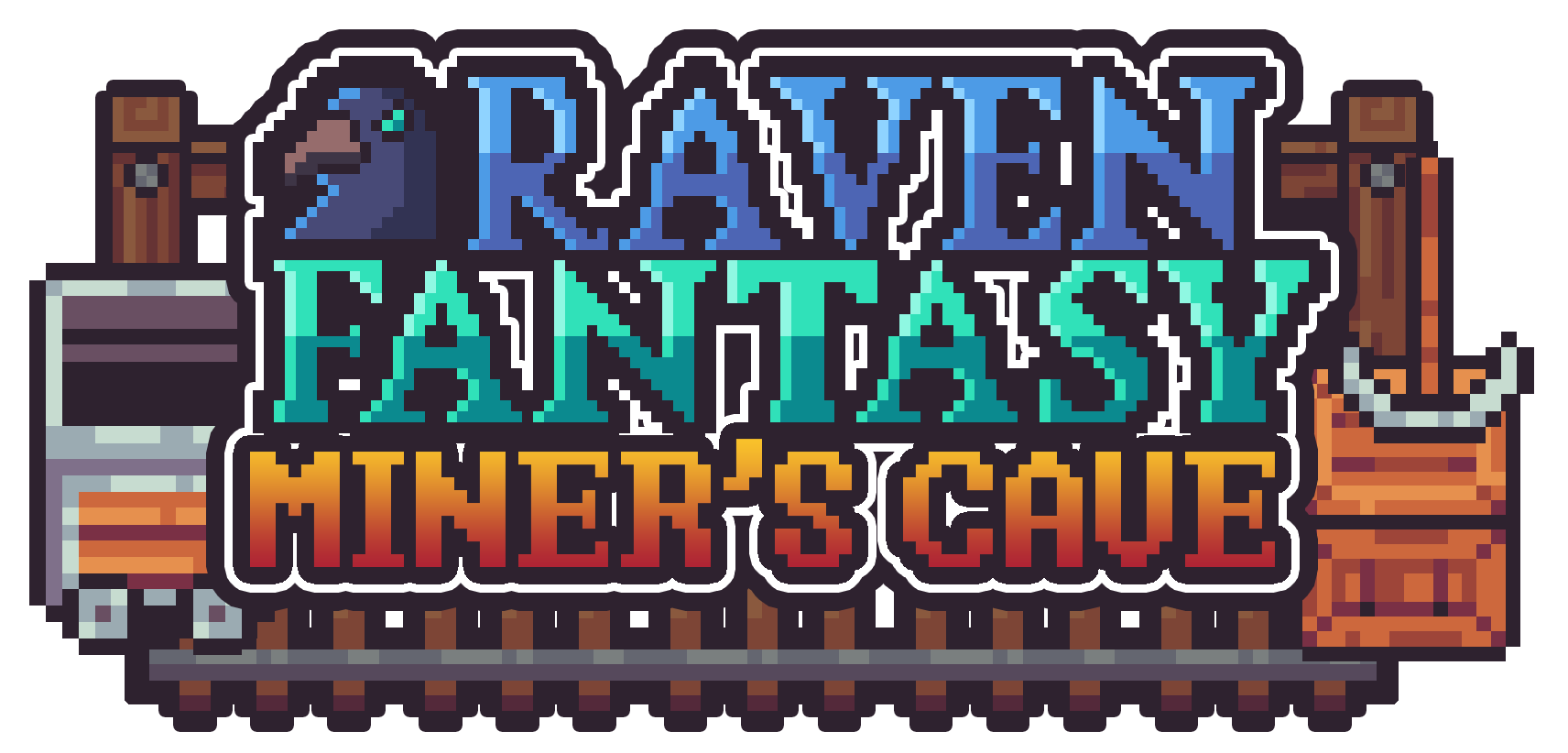 Raven Fantasy - 2D PixelArt Tileset and Sprites - Miner's Cave