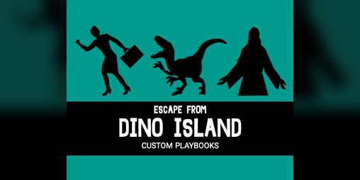 Escape from Dino Island by Sam Roberts, SamTung