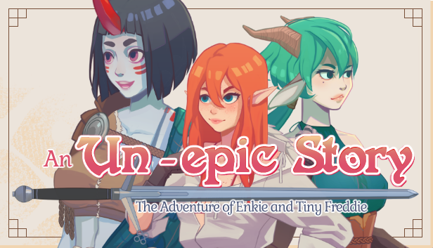 Cover image for An Un-epic story: The adventure of Enki and Tiny Freddie