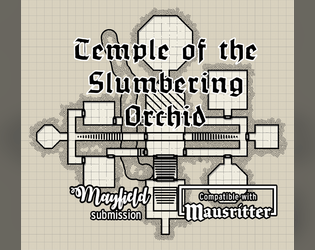 Temple of the Slumbering Orchid   - A flower-themed dungeon for the Mayfield jam 