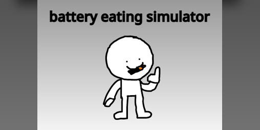 Cover image for battery eating simulator