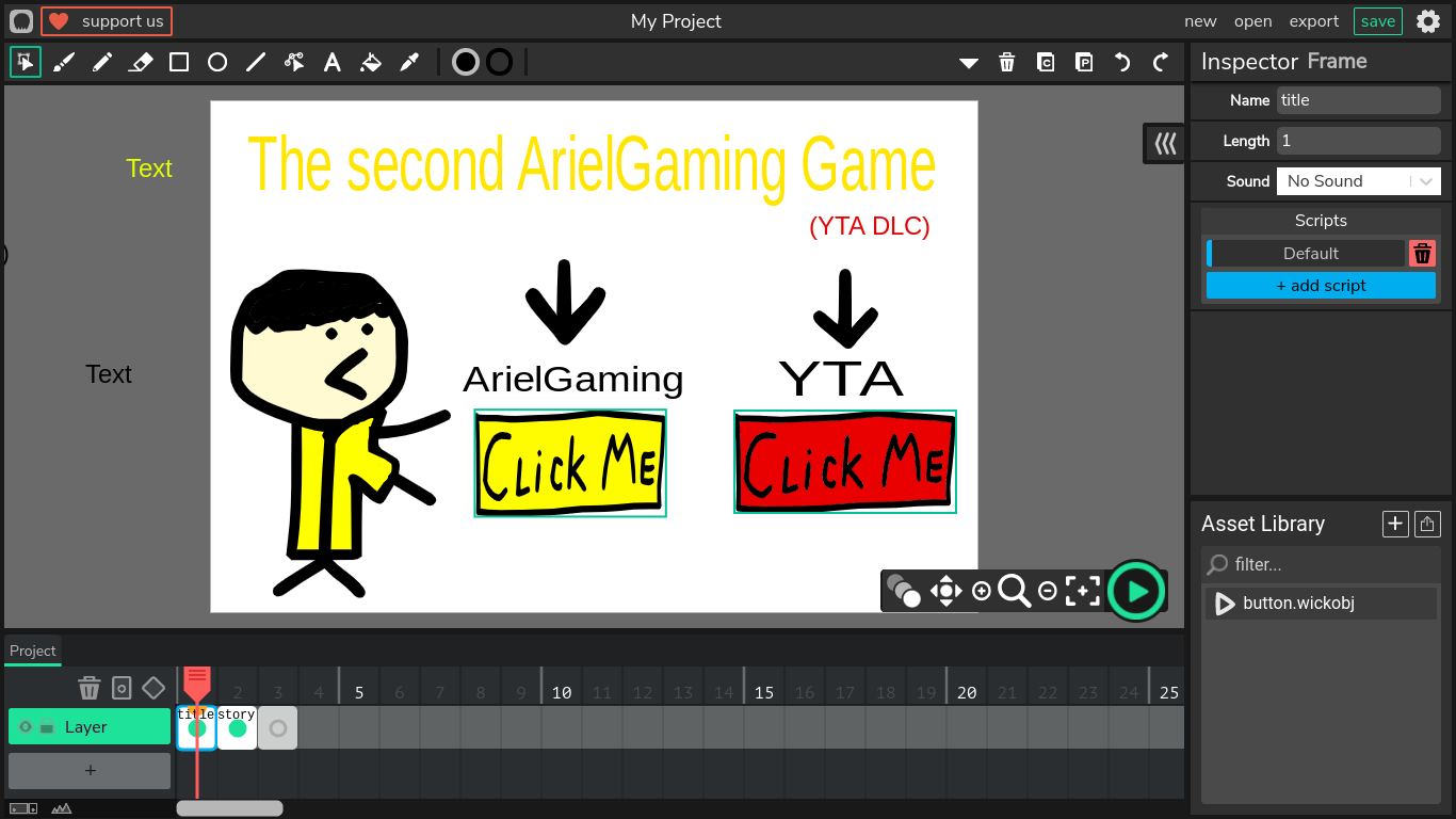 The second ArielGaming Game (DEMO)