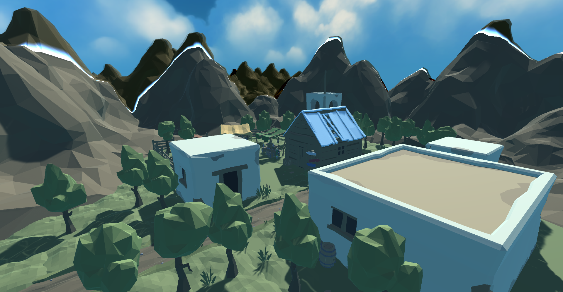 A Village in Darkness