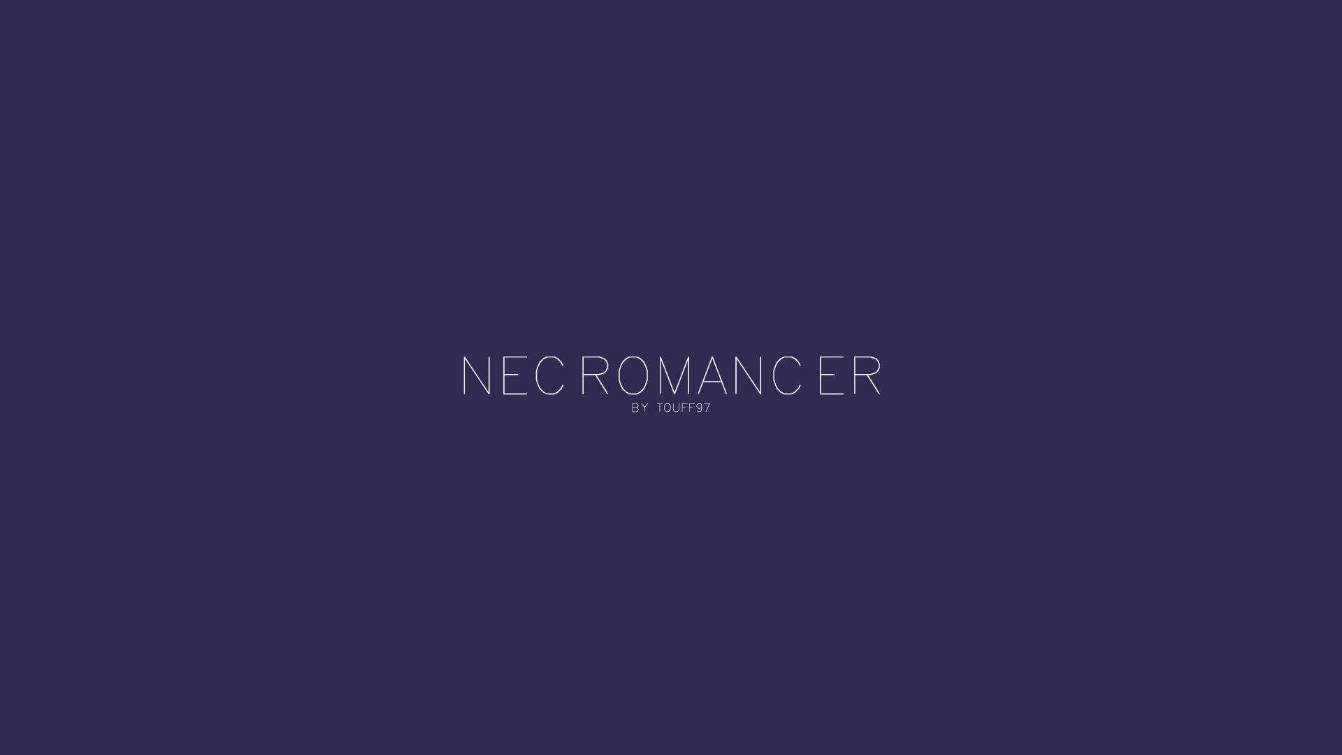 Cover image for Necromancy V0.1