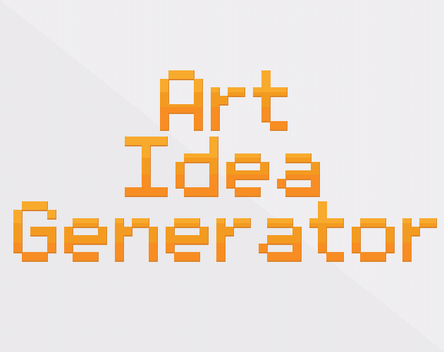 Art Idea Generator by Jepala