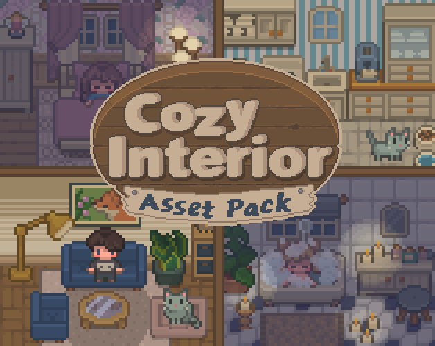 Cozy Interior Asset Pack By Shubibubi   Th49Bu 