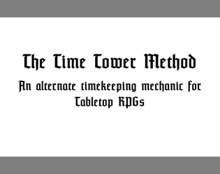 The Time Tower Method  