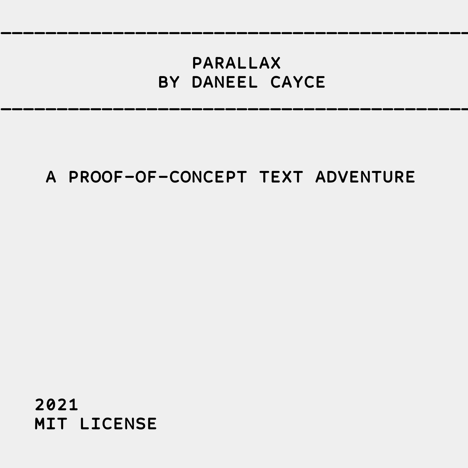 Cover image for Parallax
