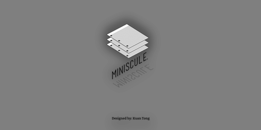 Cover image for Miniscule