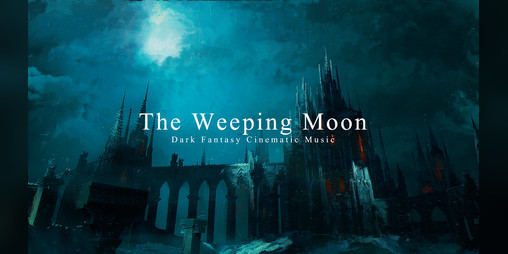 Cover image for The Weeping Moon - Dark Fantasy Music
