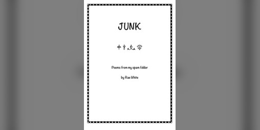 Cover image for Junk - Poems from my spam folder