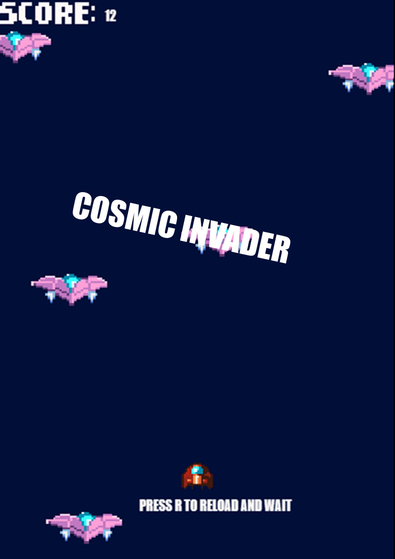 Cover image for cosmic invader