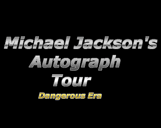 Michael Jackson's Autograph Tour Dangerous era