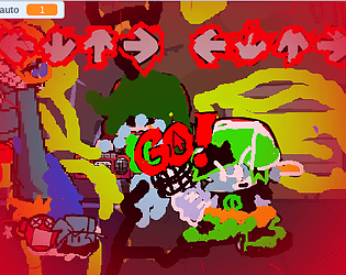 FNF Ballistic but it's a neon color swap (cool)
