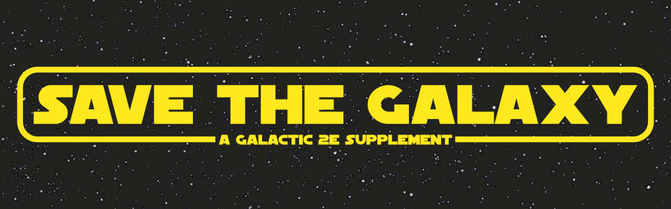 Save the Galaxy: A Plot Guide for Galactic 2e