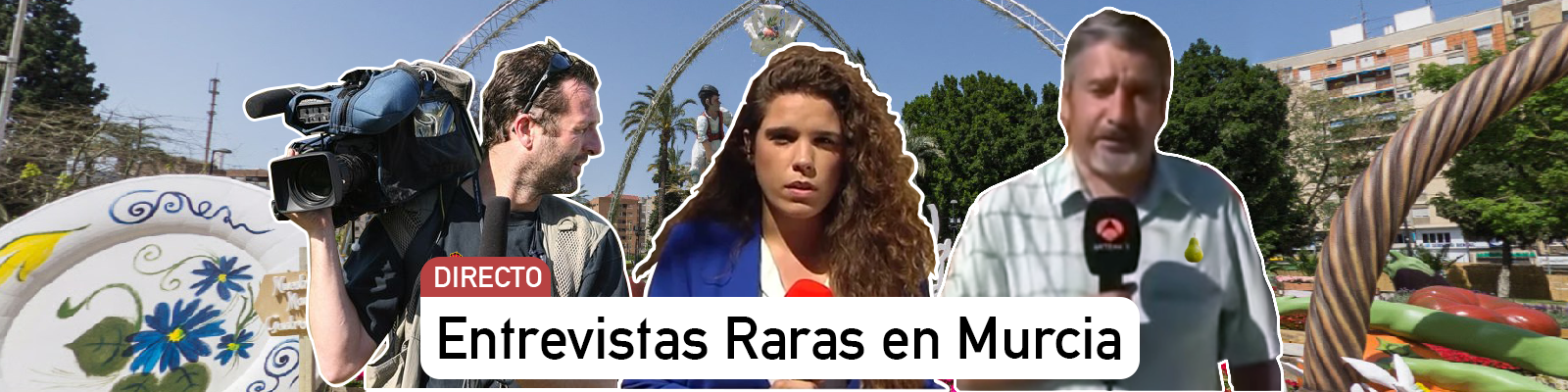 Día de entrevistas raras en Murcia