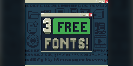 pixel fonts for adobe illustrator free download