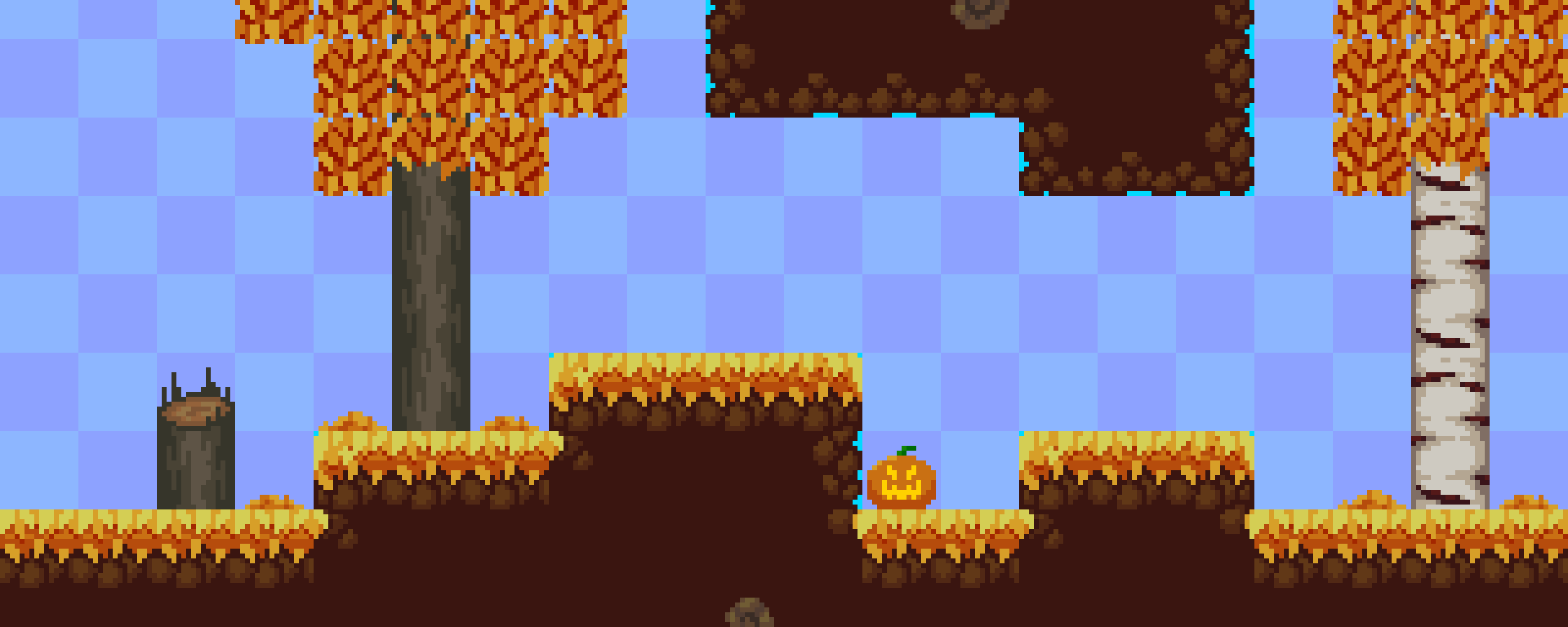 Free Autumn Tileset For Pixelart Games