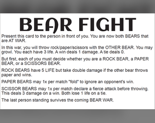 Bear Fight  