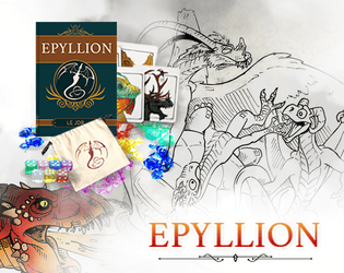 Epyllion   - Un jeu de rôle pour dragons petits et grands, de 7 à 777 ans 