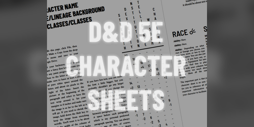 Cover image for D&D 5e Character Sheet Layouts