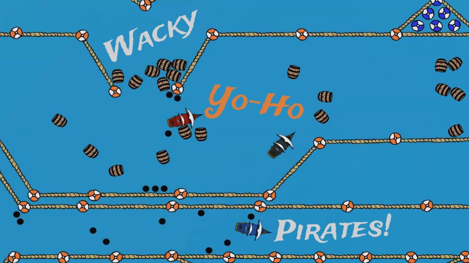 Cover image for Wacky Yo-Ho Pirates