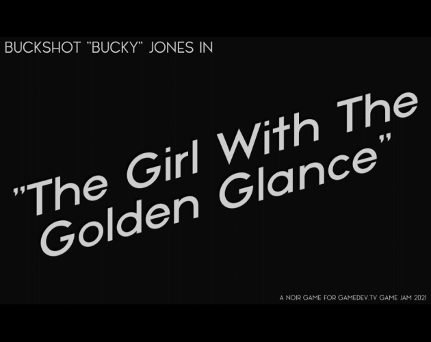 Cover image for The Girl with the Golden Glance