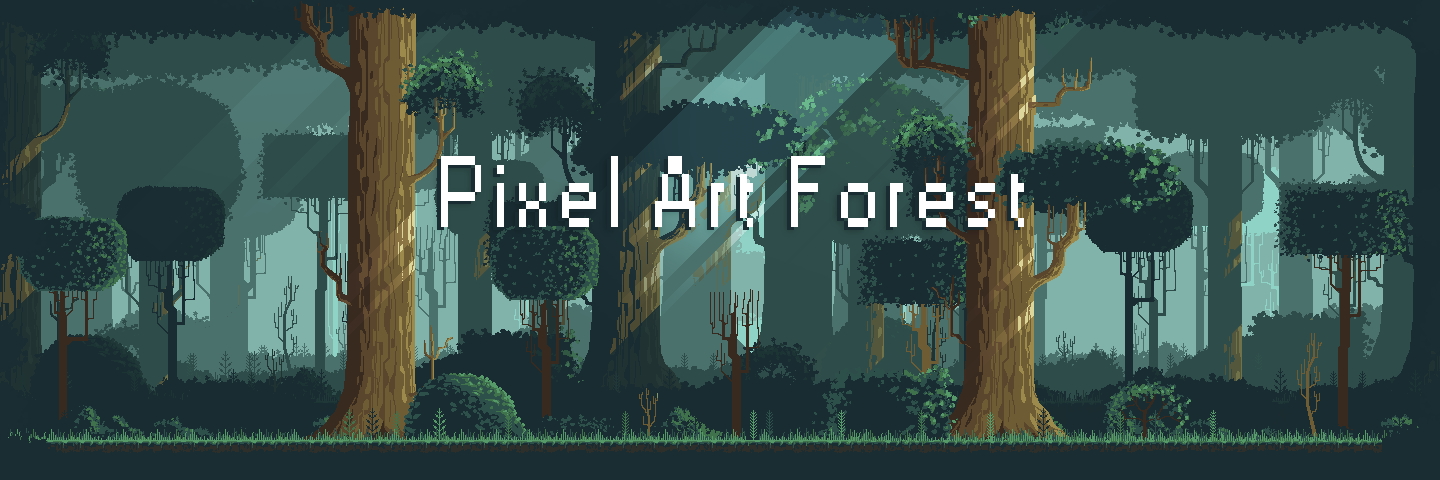 Pixel art Forest