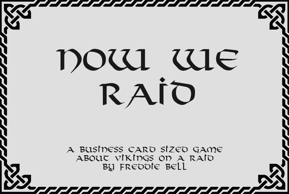 Cover image for Now We Raid