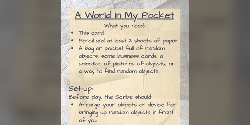 Cover image for A World In My Pocket