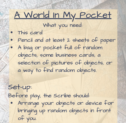 Cover image for A World In My Pocket