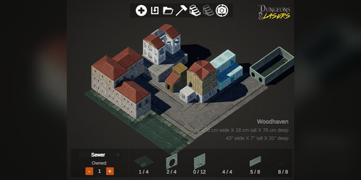 Cover image for Dungeons & Lasers Builder