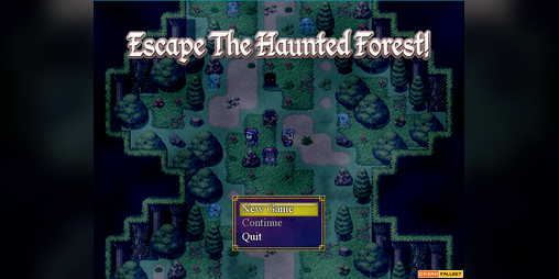 Cover image for Escape The Haunted Forest!