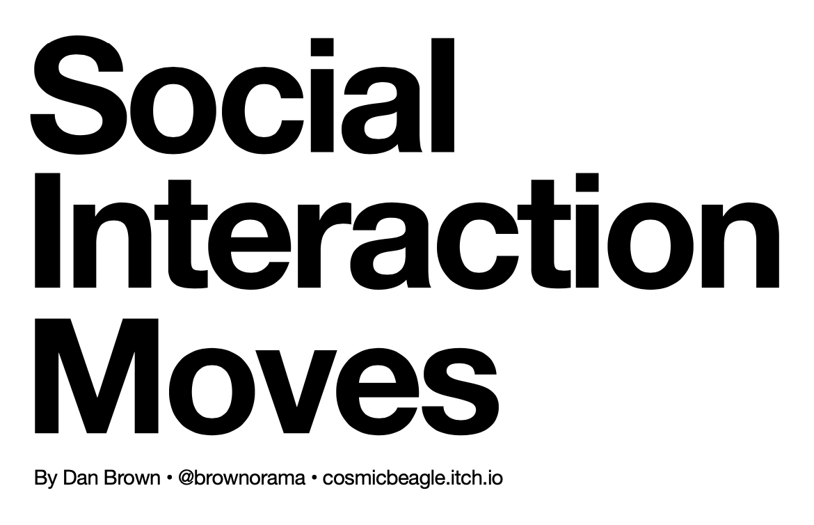 Cover image for Social Interaction Moves