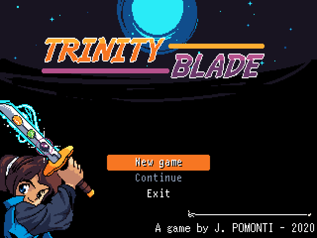 Cover image for Trinity Blade