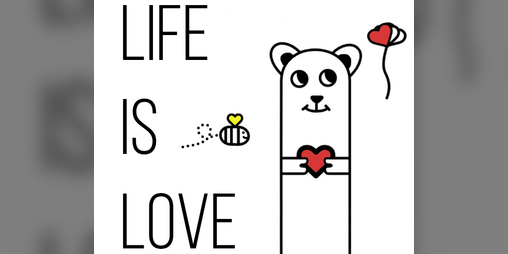 Cover image for Life is love