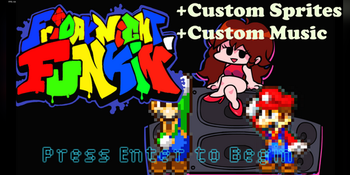Cover image for Mario Bros Night Funkin'