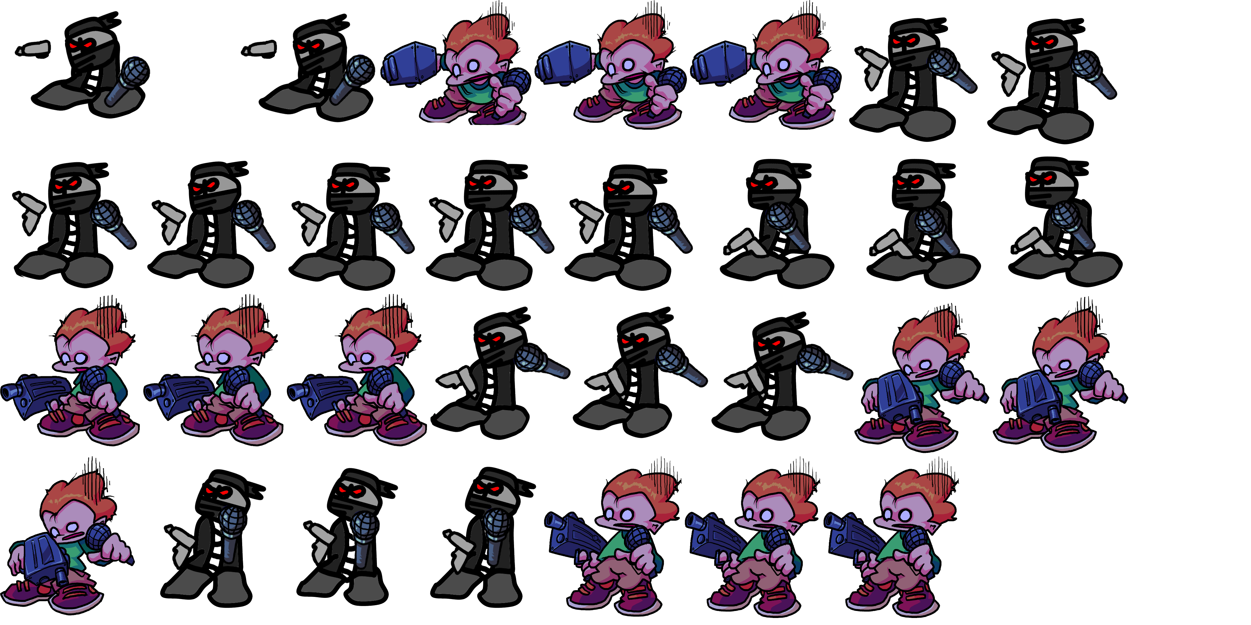 The Best 28 Whitty Sprite Sheet Friday Night Funkin S - vrogue.co