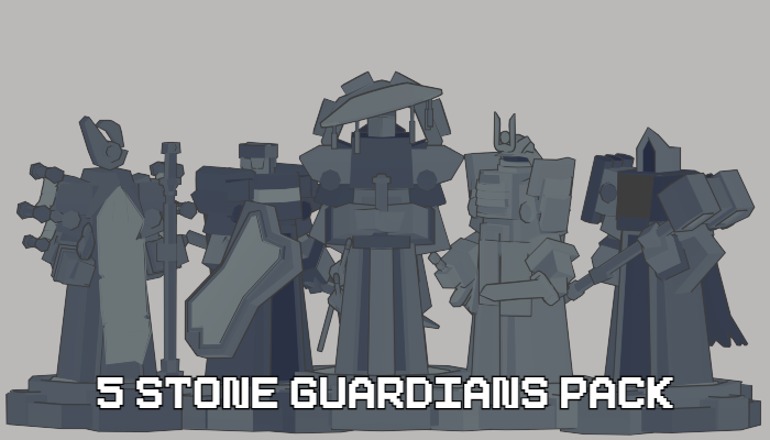 Low Poly Guardians Pack