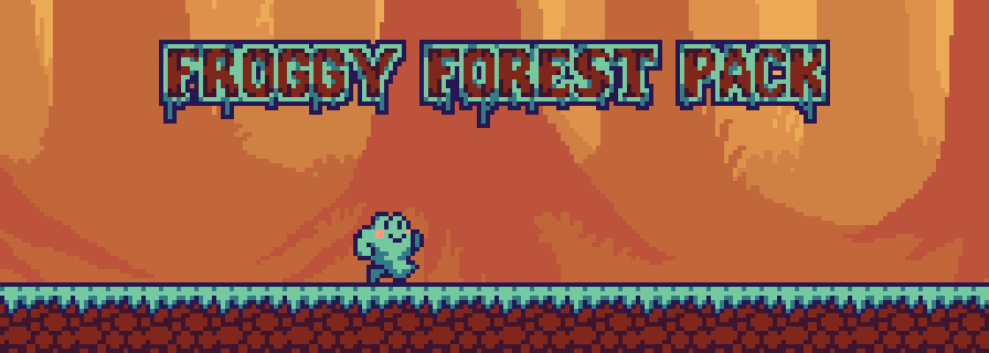 Froggy Forest Pixel Art Asset Pack