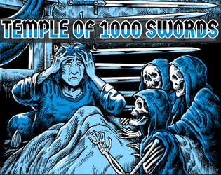 Temple of 1000 Swords   - A tarot inspired TTRPG dungeon-delve for Old-School Essentials. 