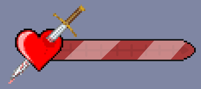 Pixel Art Health Bar