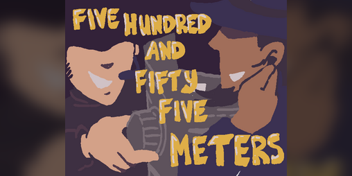 Cover image for Five-Hundred And Fifty-Five Meters
