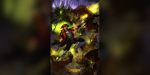 Cover image for Galefire - The Legendary Captain Slayde, Treasure Hunter and Monster Slayer extraordinaire! Ep.00