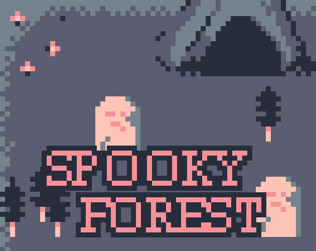 Spooky Forest - 16x16 Tileset by GalaxyPeachy