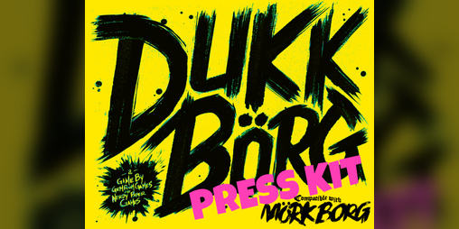 Cover image for DUKK BORG Press Kit